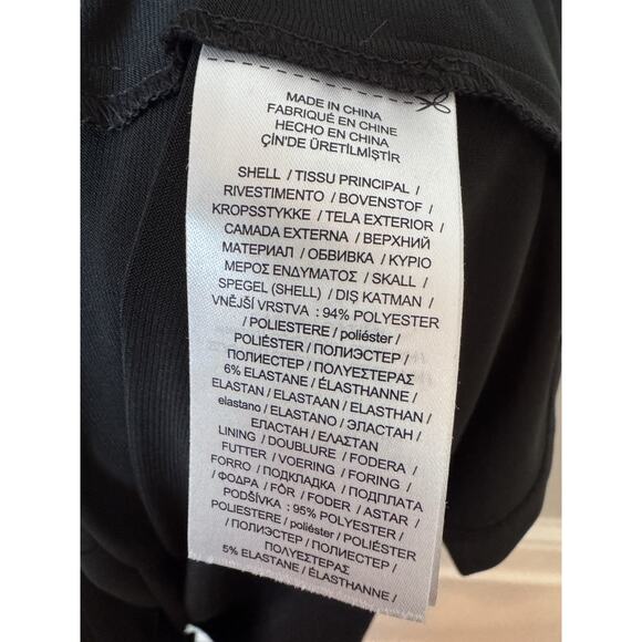 Lauren Ralph Lauren Women's Jersey Long-Sleeve Dress Lined Black Size 16W - Picture 8 of 11